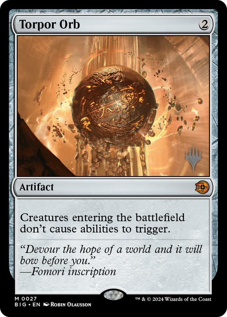 Image for Torpor Orb (27) [Lorwyn Eclipsed] - Magic: The Gathering