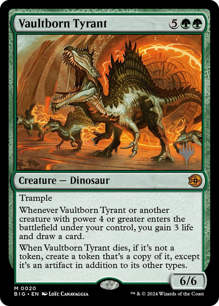 Image for Vaultborn Tyrant (20) [Lorwyn Eclipsed] - Magic: The Gathering