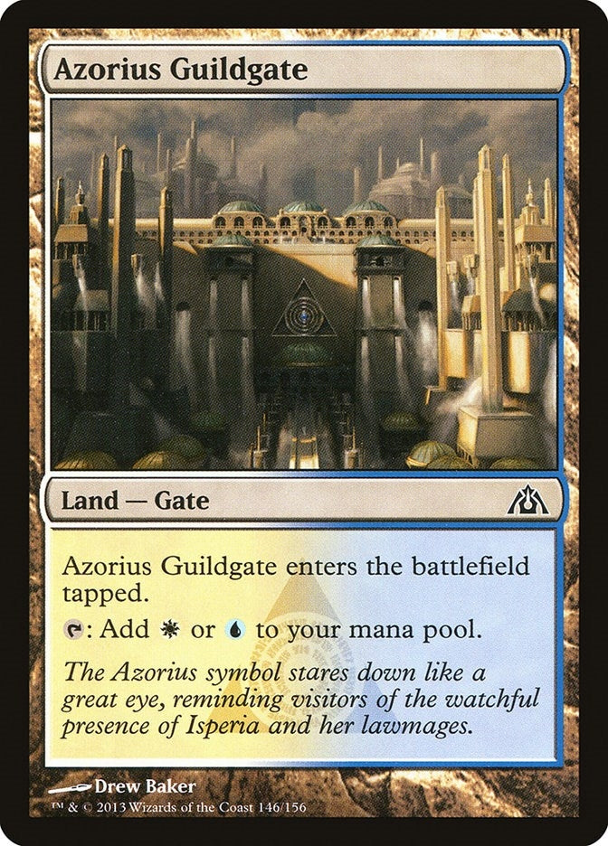 Image for Azorius Guildgate (146) [Dragon's Maze] - Magic: The Gathering