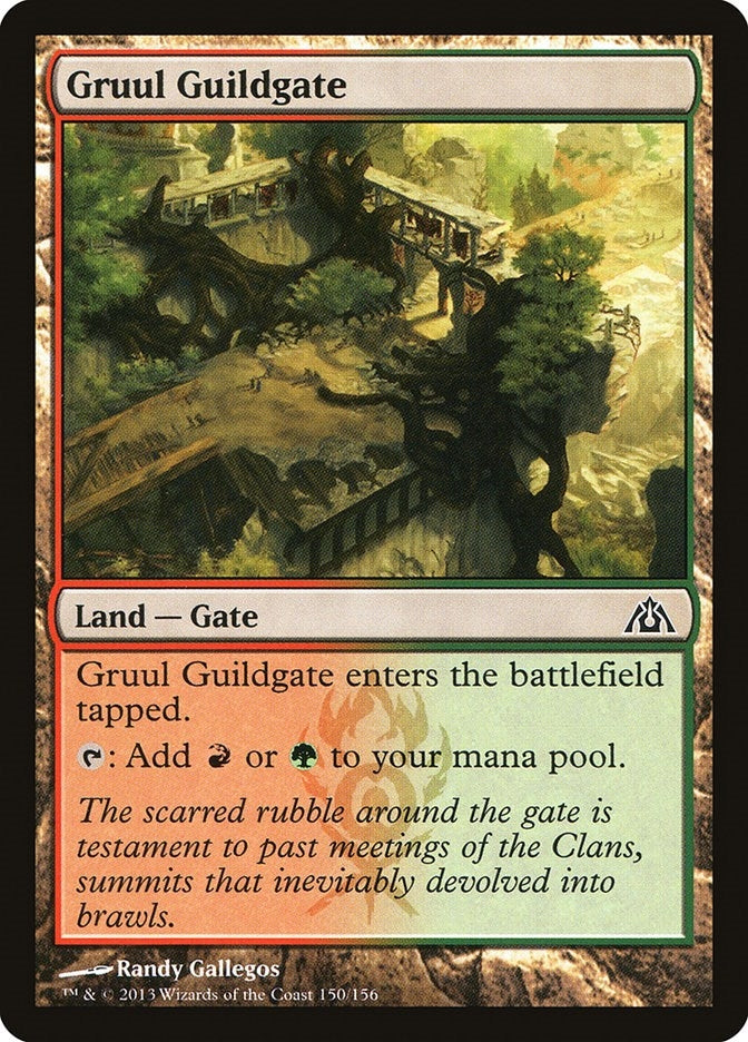 Image for Gruul Guildgate (150) [Dragon's Maze] - Magic: The Gathering
