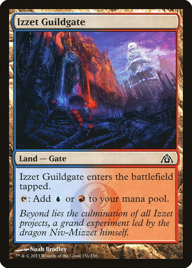 Image for Izzet Guildgate (151) [Dragon's Maze] - Magic: The Gathering