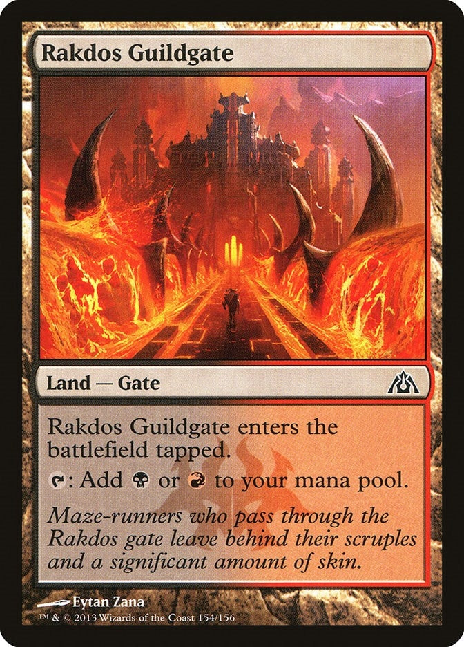 Image for Rakdos Guildgate (154) [Dragon's Maze] - Magic: The Gathering