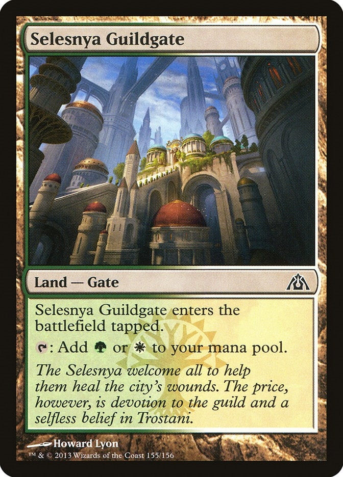 Image for Selesnya Guildgate (155) [Dragon's Maze] - Magic: The Gathering