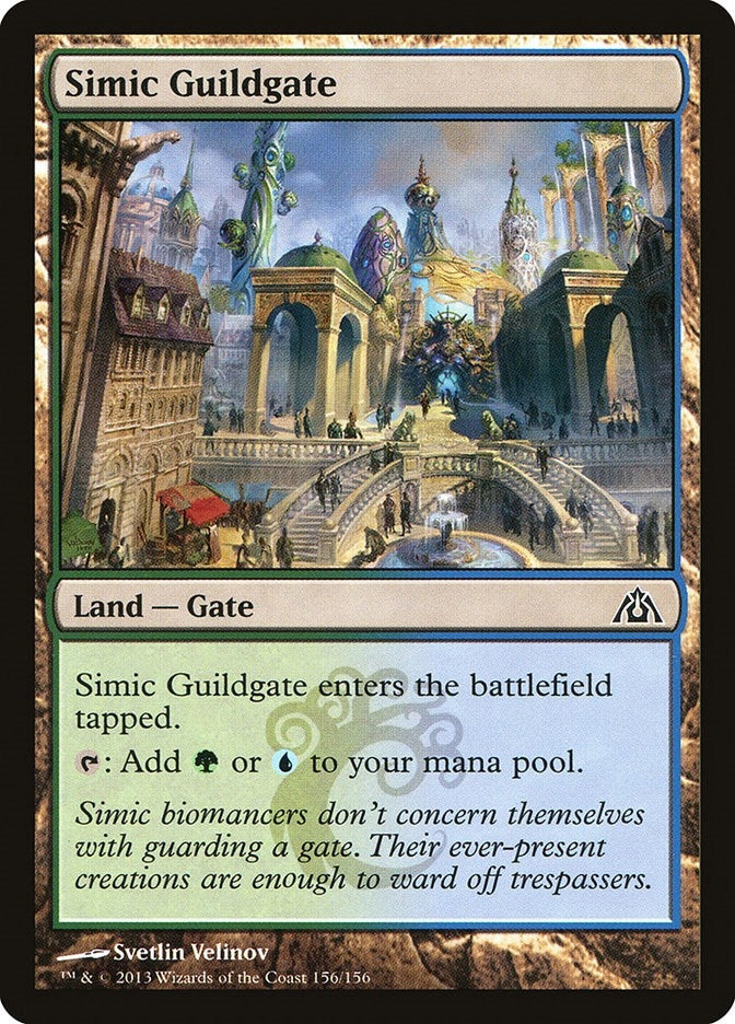 Image for Simic Guildgate (156) [Dragon's Maze] - Magic: The Gathering