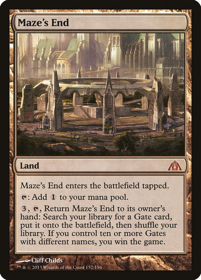 Image for Maze's End (152) [Dragon's Maze] - Magic: The Gathering