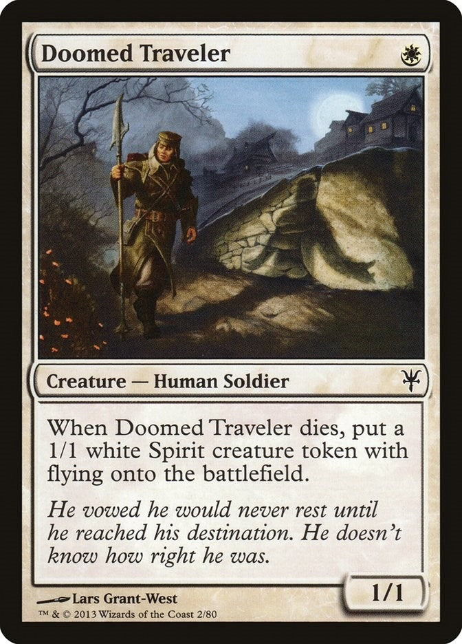 Image for Doomed Traveler (2) [Sorin vs. Tibalt] - Magic: The Gathering