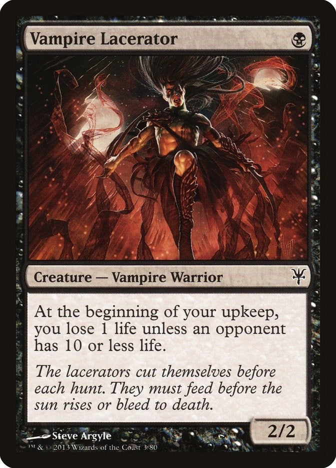 Image for Vampire Lacerator (3) [Sorin vs. Tibalt] - Magic: The Gathering