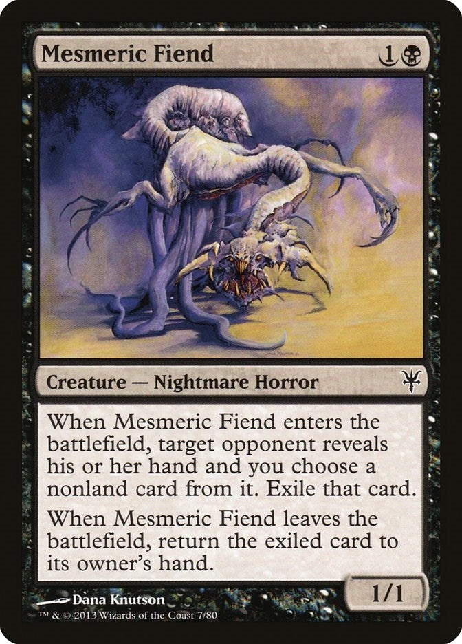 Image for Mesmeric Fiend (7) [Sorin vs. Tibalt] - Magic: The Gathering