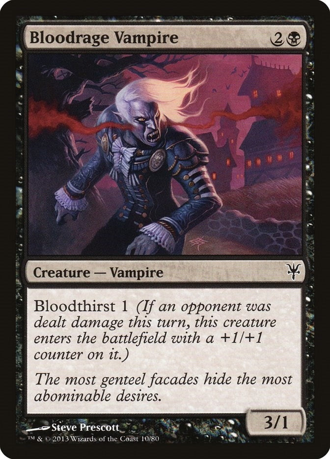 Image for Bloodrage Vampire (10) [Sorin vs. Tibalt] - Magic: The Gathering