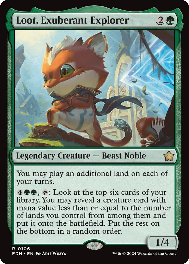 Image for Loot, Exuberant Explorer (106) [Lorwyn Eclipsed] - Magic: The Gathering