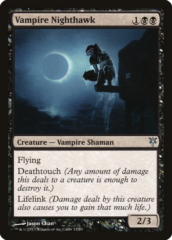 Image for Vampire Nighthawk (12) [Sorin vs. Tibalt] - Magic: The Gathering