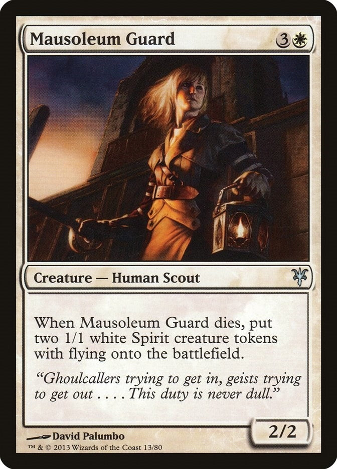 Image for Mausoleum Guard (13) [Sorin vs. Tibalt] - Magic: The Gathering