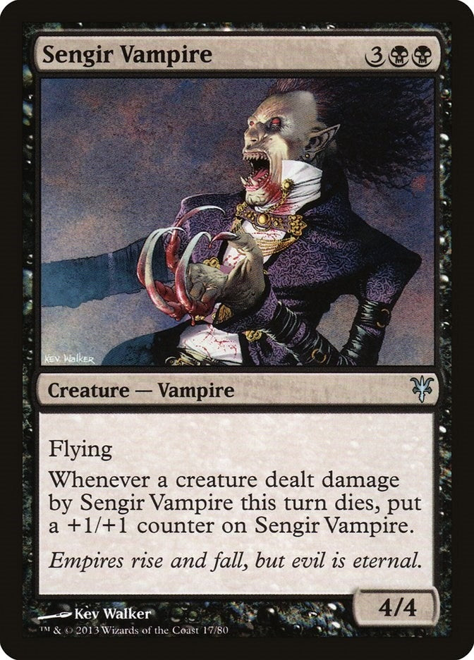 Image for Sengir Vampire (17) [Sorin vs. Tibalt] - Magic: The Gathering