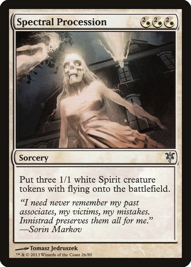 Image for Spectral Procession (26) [Sorin vs. Tibalt] - Magic: The Gathering