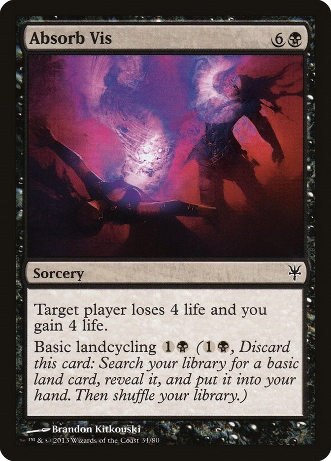 Image for Absorb Vis (31) [Sorin vs. Tibalt] - Magic: The Gathering