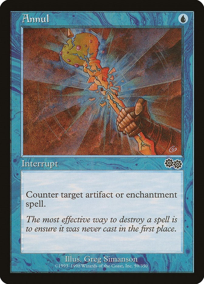 Image for Annul (59) [Urza's Saga] - Magic: The Gathering