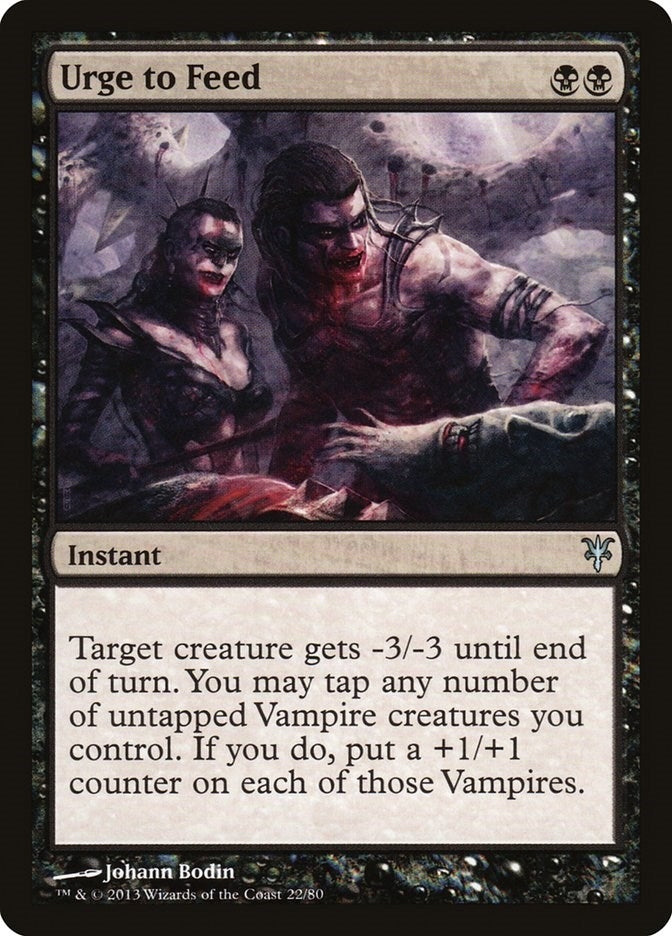 Image for Urge to Feed (22) [Sorin vs. Tibalt] - Magic: The Gathering