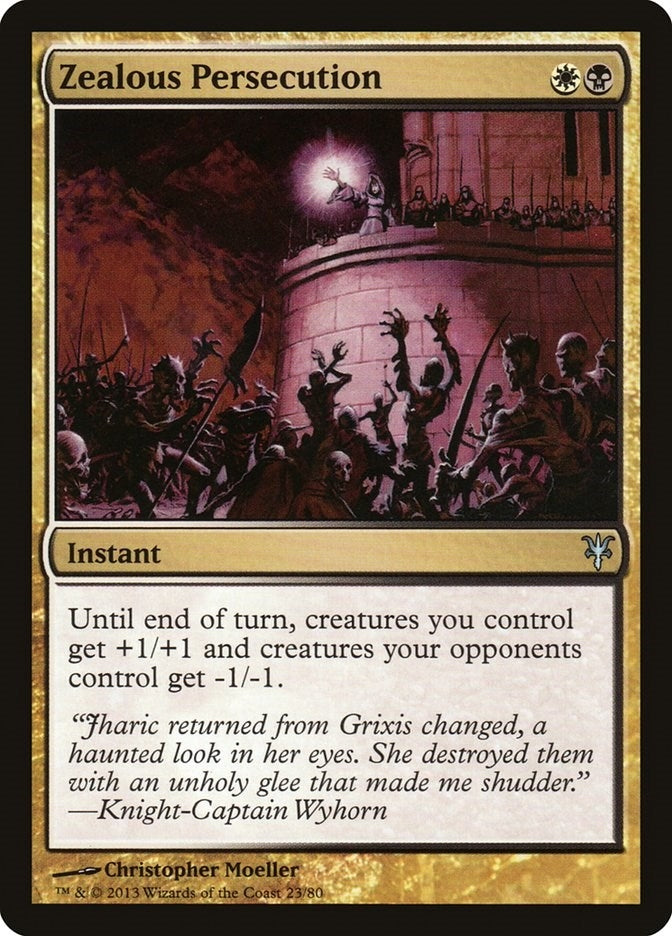 Image for Zealous Persecution (23) [Sorin vs. Tibalt] - Magic: The Gathering