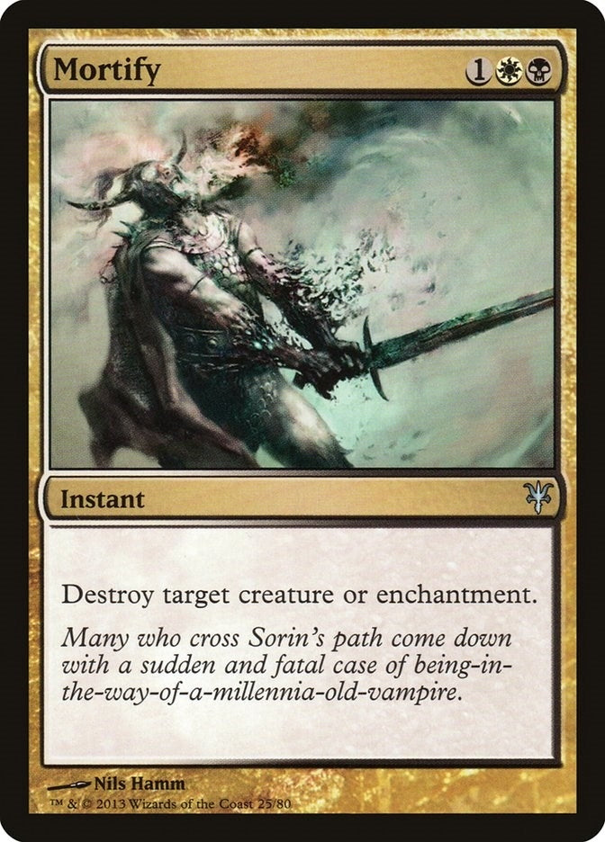 Image for Mortify (25) [Sorin vs. Tibalt] - Magic: The Gathering