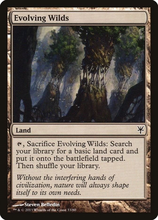 Image for Evolving Wilds (33) [Sorin vs. Tibalt] - Magic: The Gathering