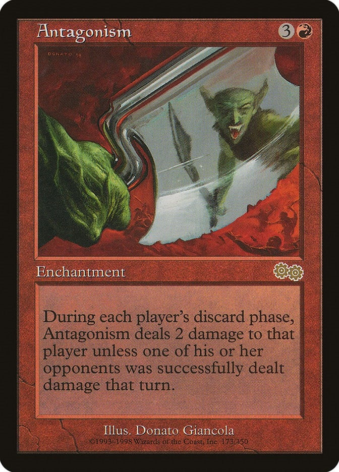 Image for Antagonism (173) [Urza's Saga] - Magic: The Gathering
