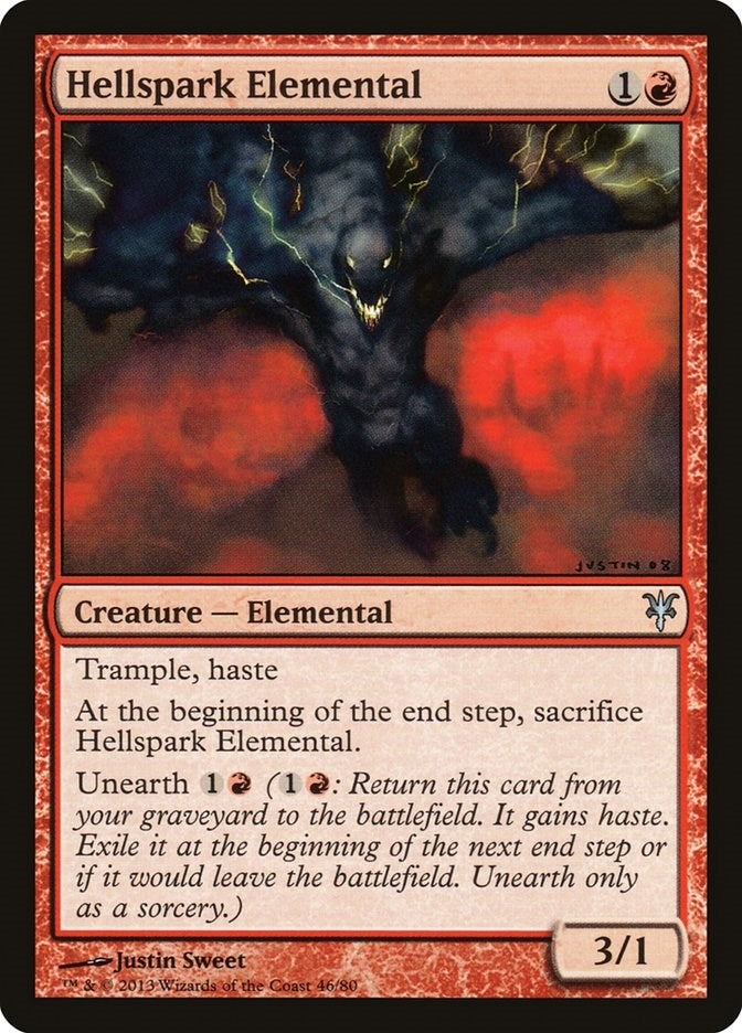 Image for Hellspark Elemental (46) [Sorin vs. Tibalt] - Magic: The Gathering