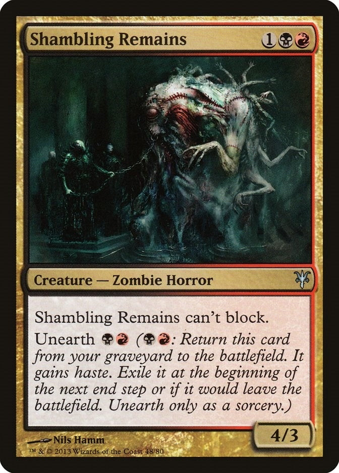 Image for Shambling Remains (48) [Sorin vs. Tibalt] - Magic: The Gathering