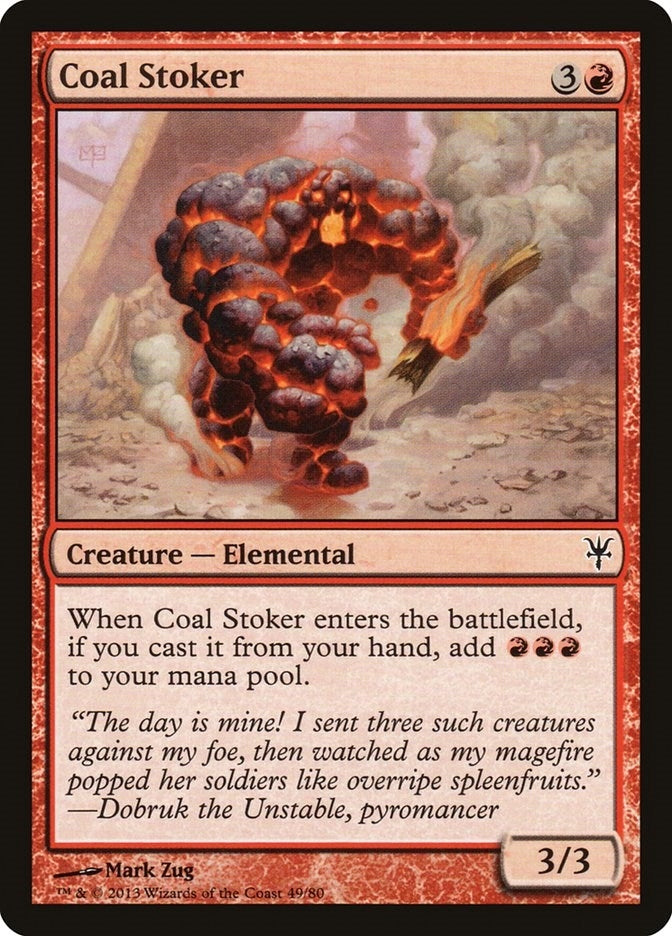 Image for Coal Stoker (49) [Sorin vs. Tibalt] - Magic: The Gathering