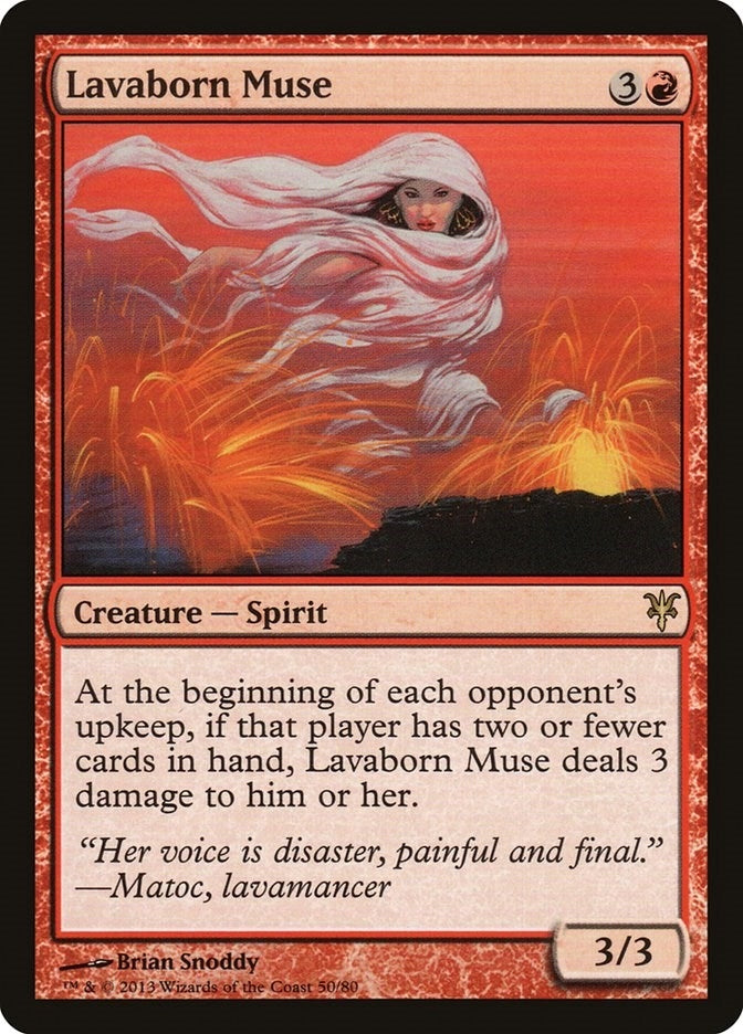 Image for Lavaborn Muse (50) [Sorin vs. Tibalt] - Magic: The Gathering