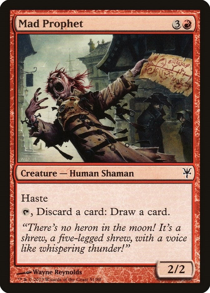 Image for Mad Prophet (51) [Sorin vs. Tibalt] - Magic: The Gathering