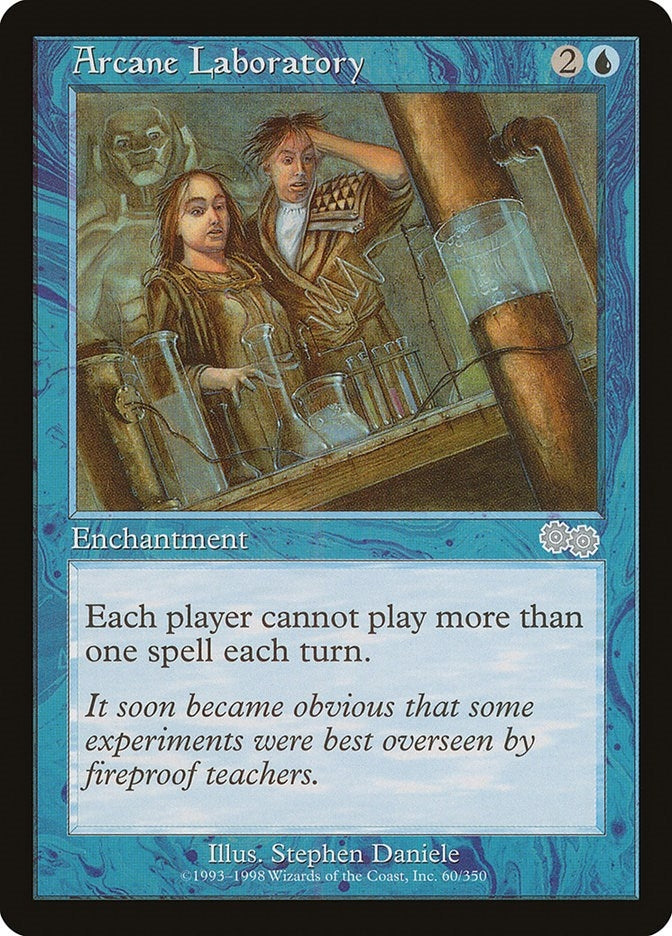 Image for Arcane Laboratory (60) [Urza's Saga] - Magic: The Gathering
