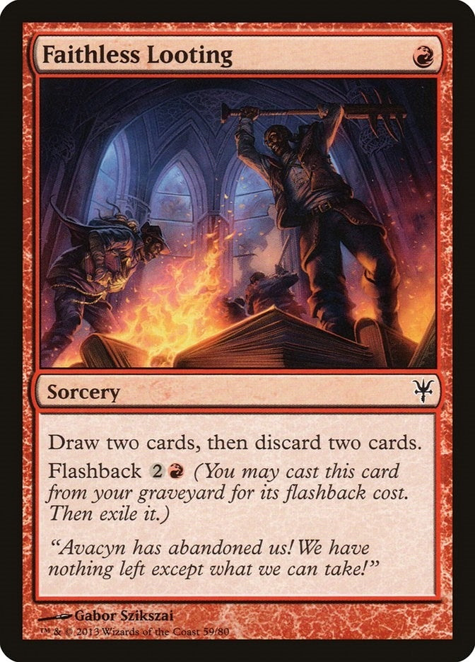 Image for Faithless Looting (59) [Sorin vs. Tibalt] - Magic: The Gathering
