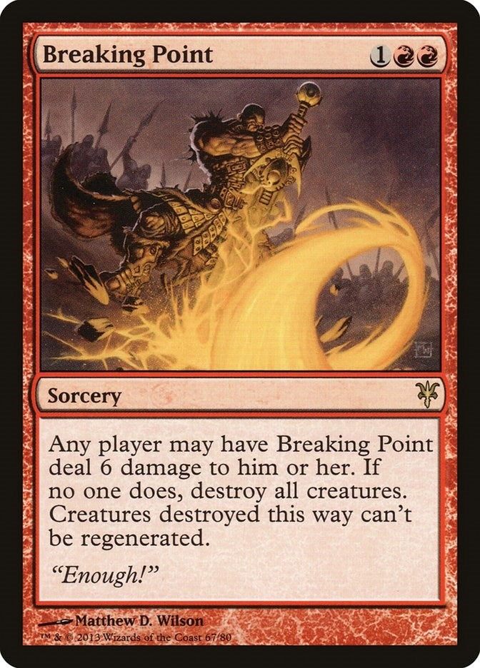 Image for Breaking Point (67) [Sorin vs. Tibalt] - Magic: The Gathering