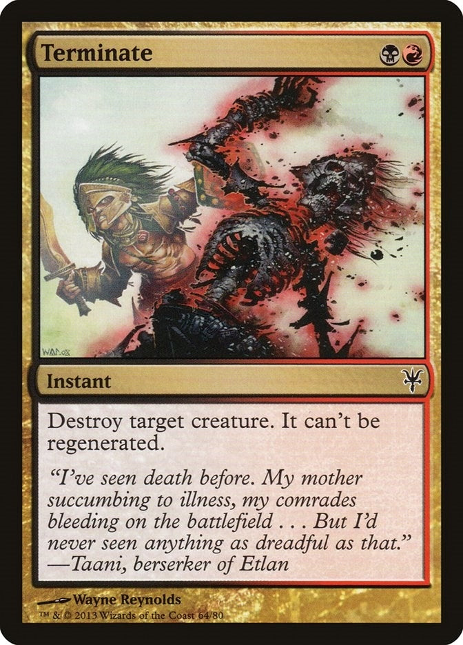 Image for Terminate (64) [Sorin vs. Tibalt] - Magic: The Gathering