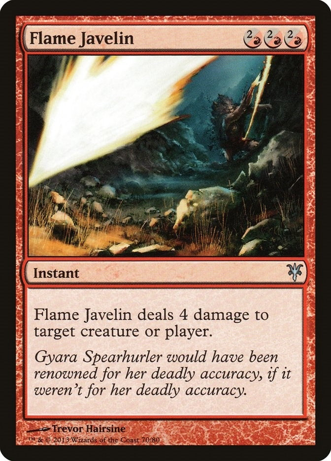 Image for Flame Javelin (70) [Sorin vs. Tibalt] - Magic: The Gathering