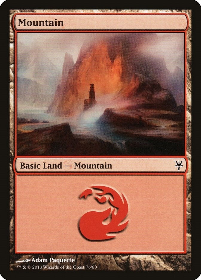 Image for Mountain (76) (76) [Sorin vs. Tibalt] - Magic: The Gathering