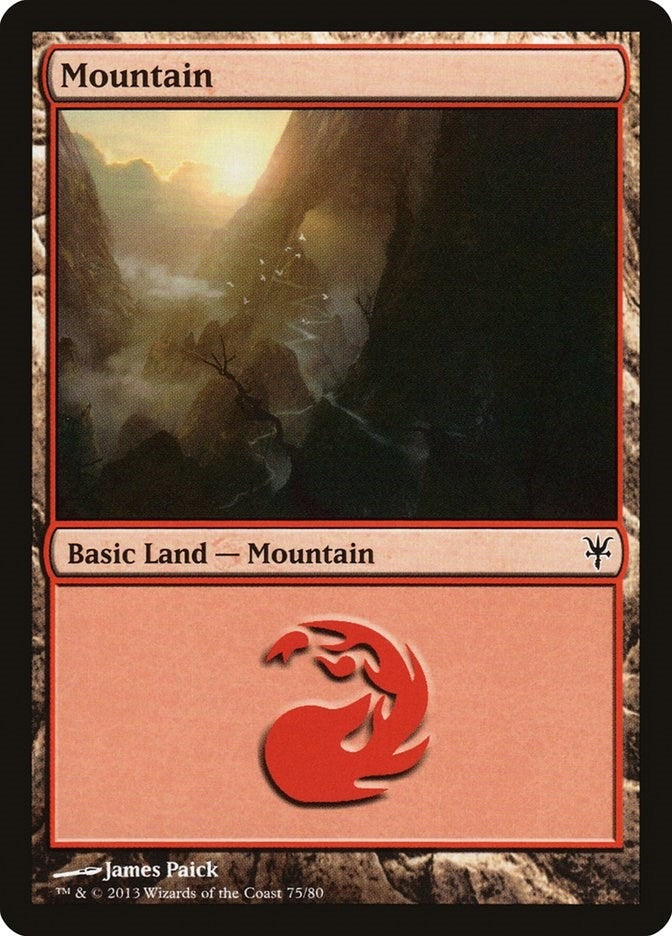 Image for Mountain (75) (75) [Sorin vs. Tibalt] - Magic: The Gathering
