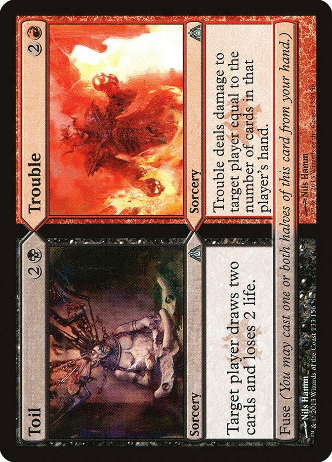 Image for Toil // Trouble (133) [Dragon's Maze] - Magic: The Gathering