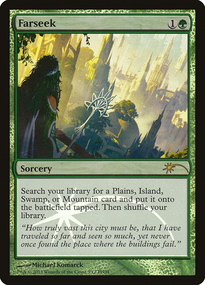 Image for Farseek (3) [FNM Promos] - Magic: The Gathering
