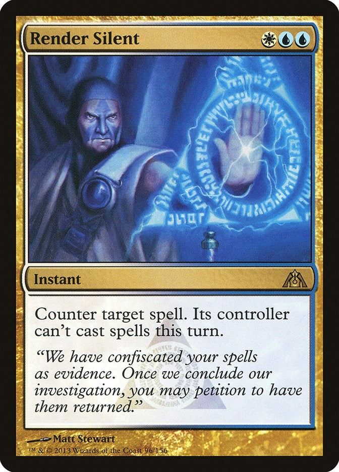 Image for Render Silent (96) [Dragon's Maze] - Magic: The Gathering