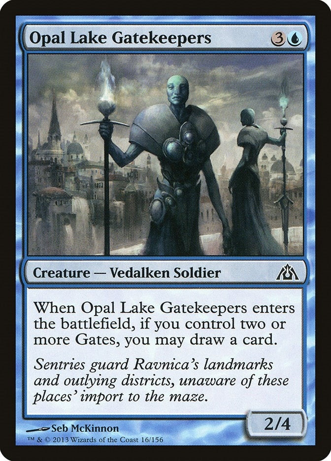 Image for Opal Lake Gatekeepers (16) [Dragon's Maze] - Magic: The Gathering