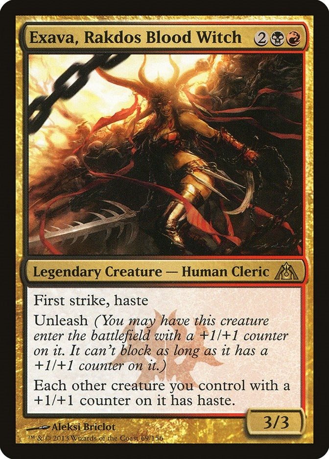 Image for Exava, Rakdos Blood Witch (69) [Dragon's Maze] - Magic: The Gathering