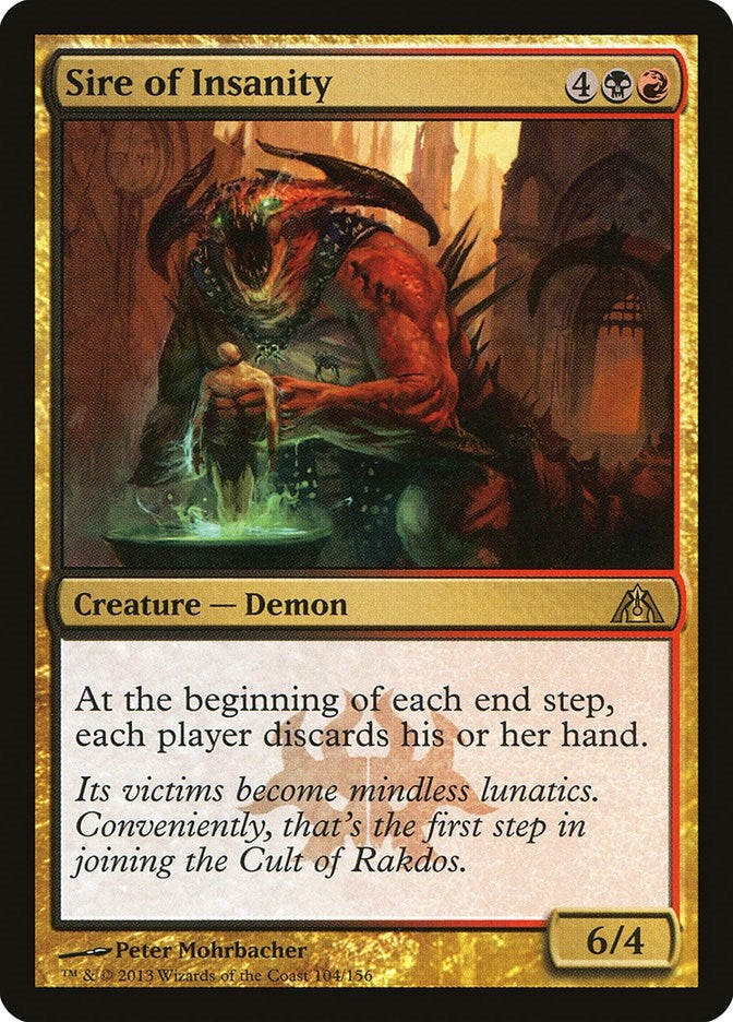 Image for Sire of Insanity (104) [Dragon's Maze] - Magic: The Gathering
