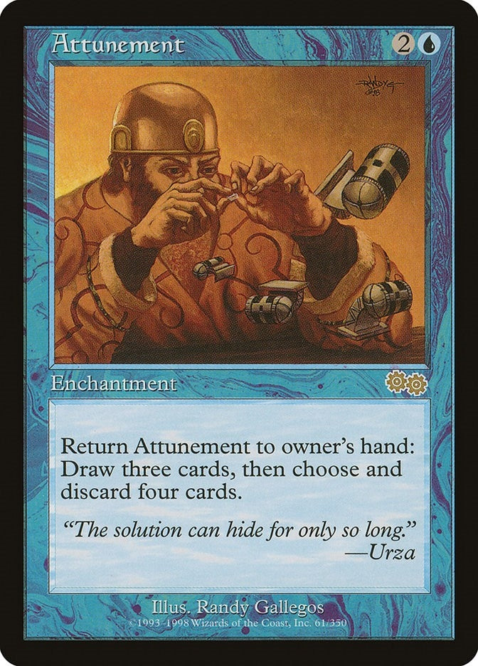 Image for Attunement (61) [Urza's Saga] - Magic: The Gathering