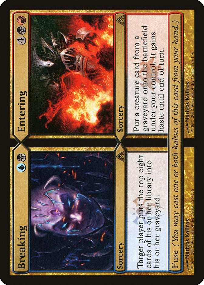 Image for Breaking // Entering (124) [Dragon's Maze] - Magic: The Gathering