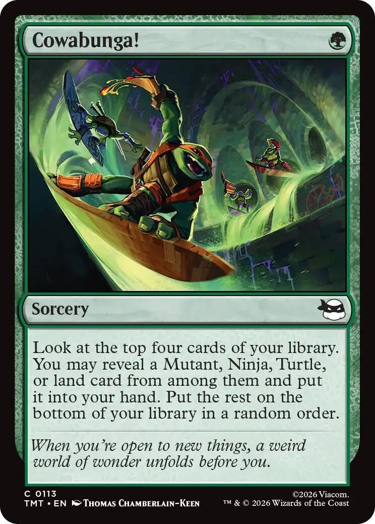 Image for Cowabunga! (113) [Teenage Mutant Ninja Turtles] - Magic: The Gathering