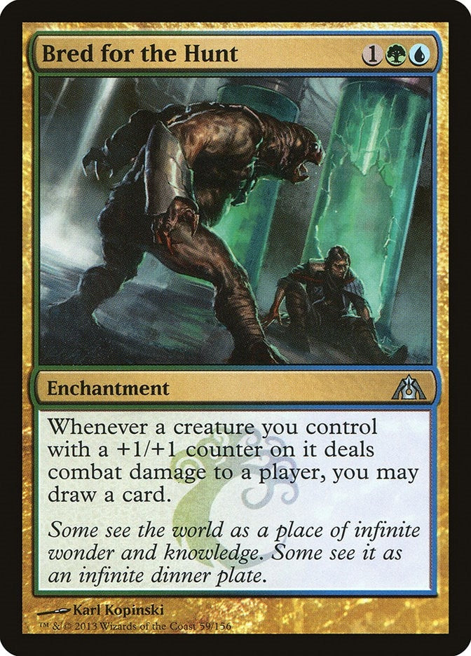 Image for Bred for the Hunt (59) [Dragon's Maze] - Magic: The Gathering