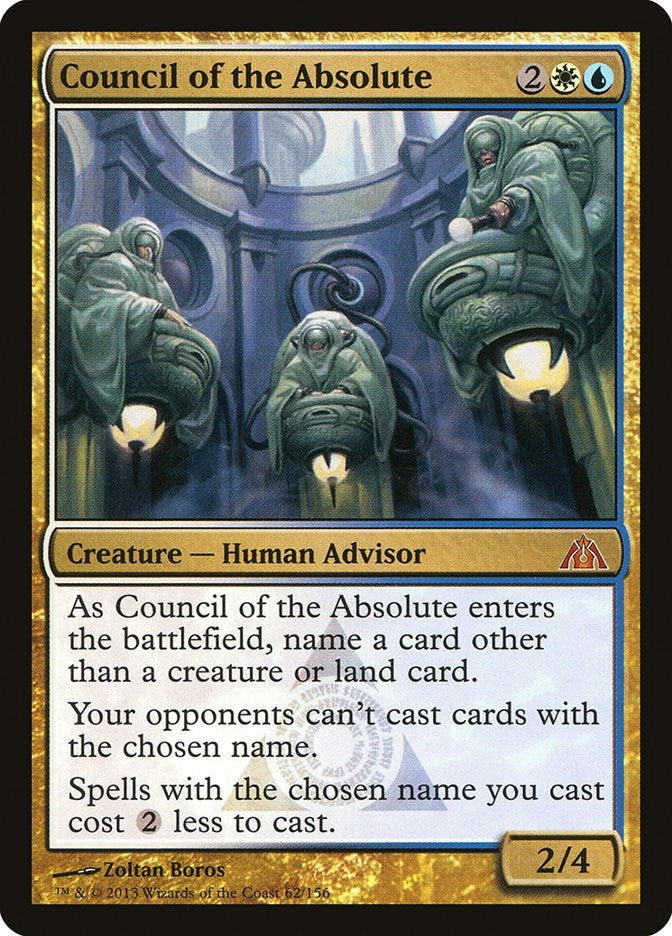 Image for Council of the Absolute (62) [Dragon's Maze] - Magic: The Gathering