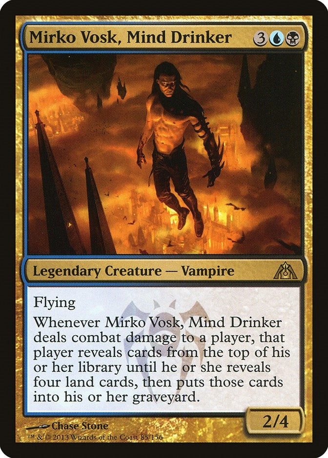 Mirko Vosk, Mind Drinker (85) [Dragon's Maze]