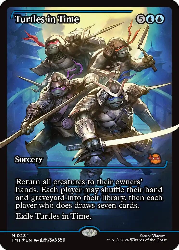 Image for Turtles in Time (Showcase) (284) [Teenage Mutant Ninja Turtles] - Magic: The Gathering